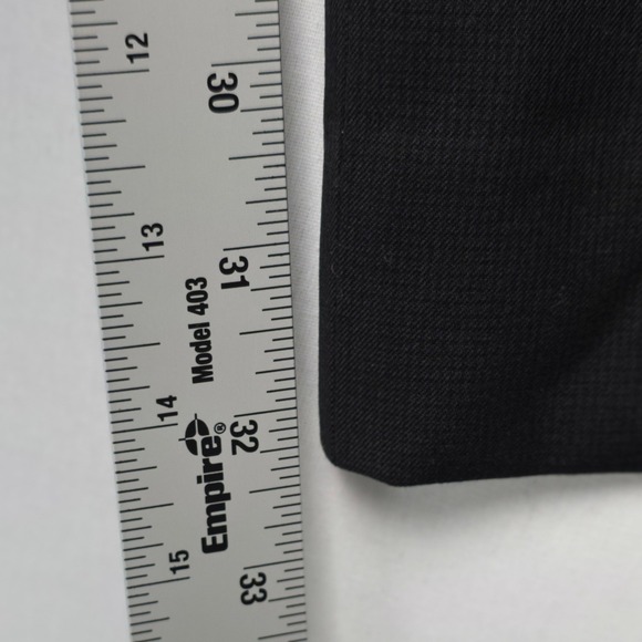 Kenneth Cole Reaction Tuxedo Pants Mens 37X32 Navy Straight Leg Suit Trouser NWT - Picture 5 of 6